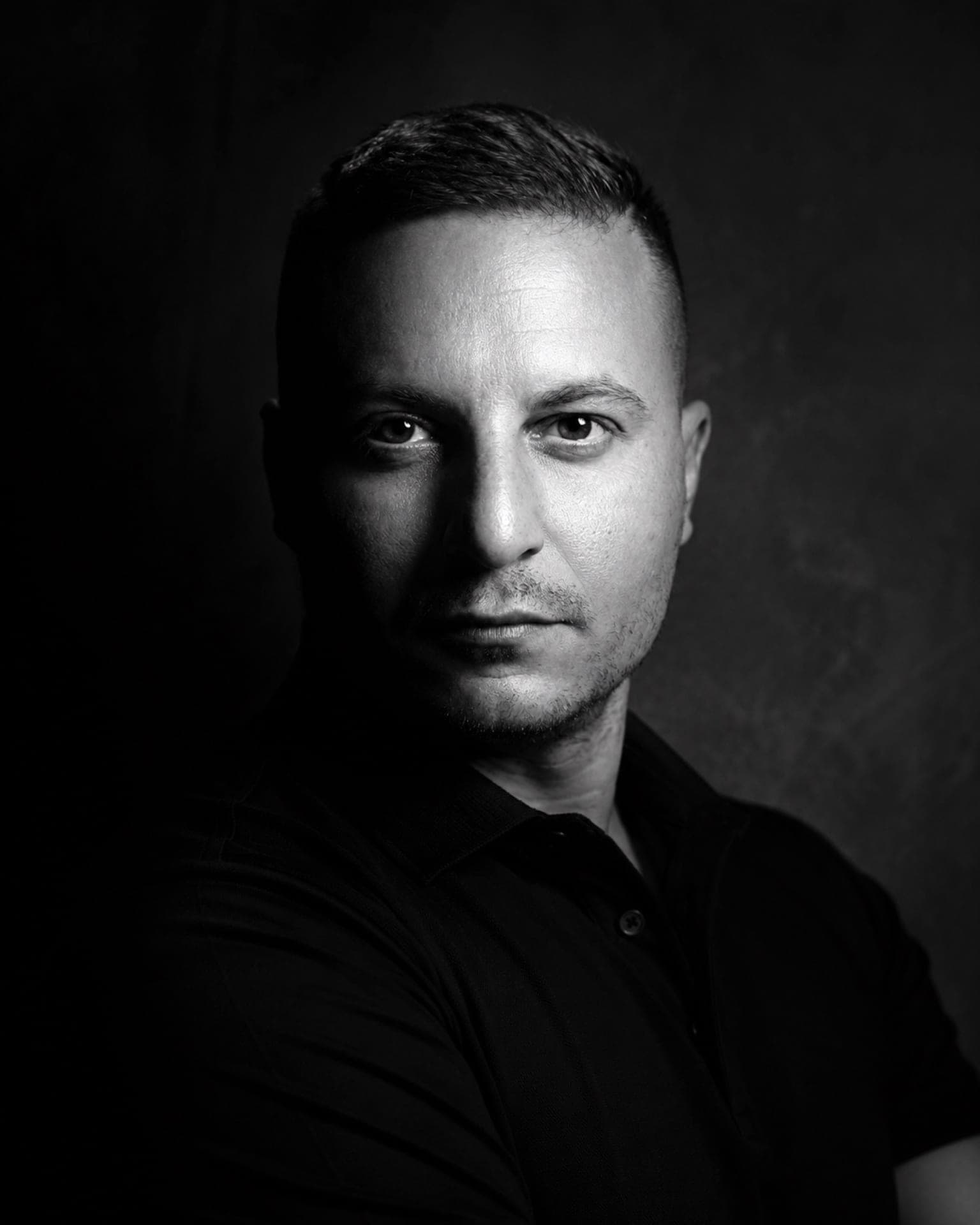 Todor Tsarkov — studio portrait